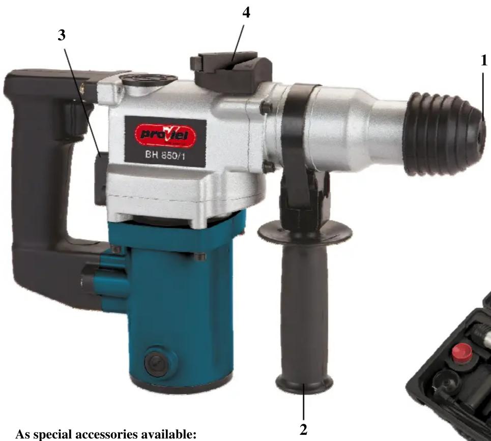 Proviel BH 850/1 - Technical data: - 1
