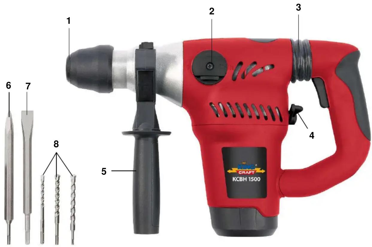King Craft KCBH 1500 - Technical Data - 1