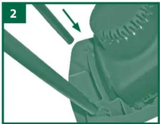 Gardenline GLGH 2440 - Montaggio del carrello (Fig. 2) - 1