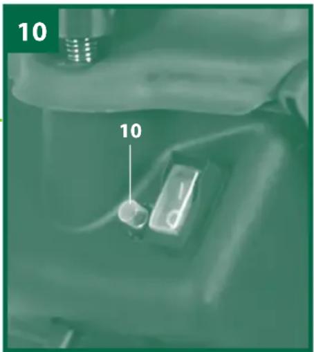 Gardenline GLGH 2440 - Überlastsicherung (Bild 10/Pos.10 / Motorschutz) - 1