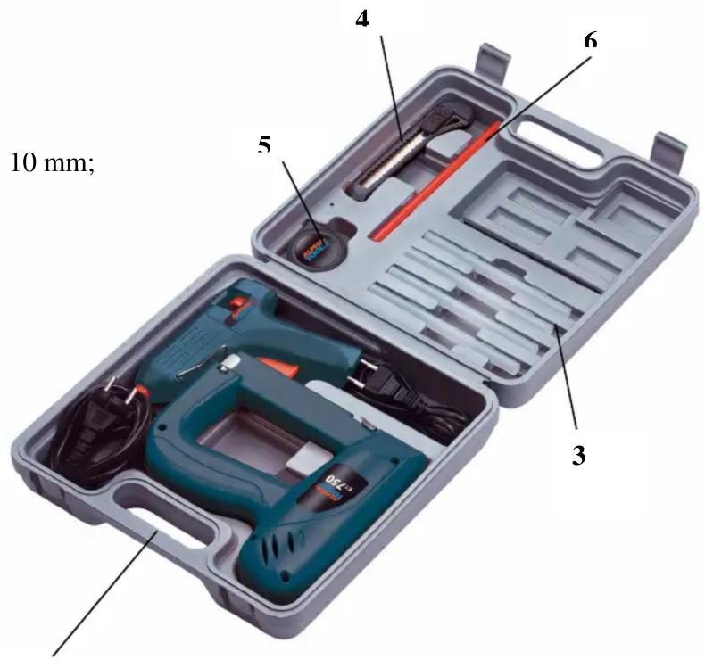 Alpha Tools ET 750 - Set consists of: - 1