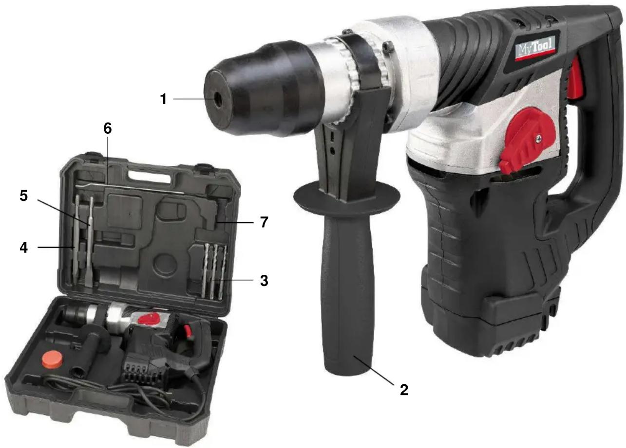 MyTool MT-BH 1250 - Technical Data - 1