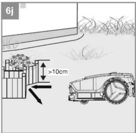 STERWINS Robotic Lawn Mower 400m2 18V - 13