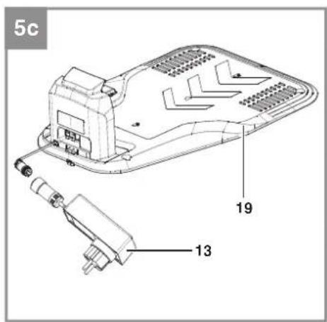 STERWINS Robotic Lawn Mower 400m2 18V - 3