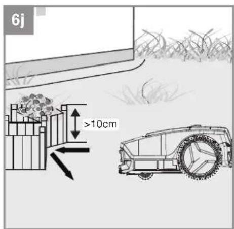 STERWINS Robotic Lawn Mower 800m2 18V - 17