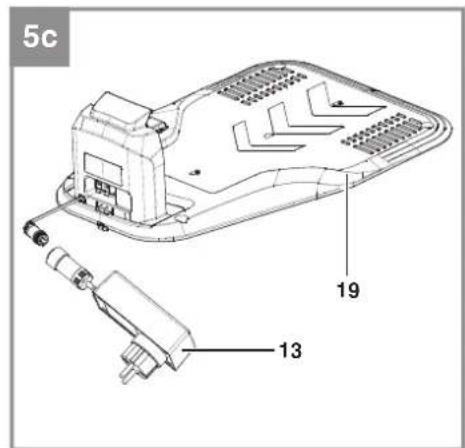 STERWINS Robotic Lawn Mower 800m2 18V - 7