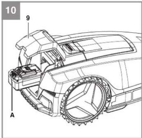 STERWINS Robotic Lawn Mower 800m2 18V - 26