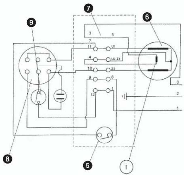 EINHELL SHZ 500-2 - Schakelschema - 1