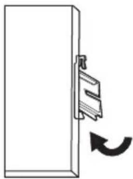 TRENDNET TI-WP100 - Instructions de fixation sur rail DIN - 3