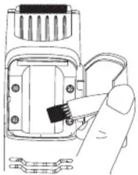 Create BARBER V800 ASPIRE - Svuotamento del contenitore dei capelli - 1