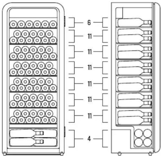 Create WINECOOLER RETRO XXL - SCHEMAT PRZECHOWYWANIA - 1