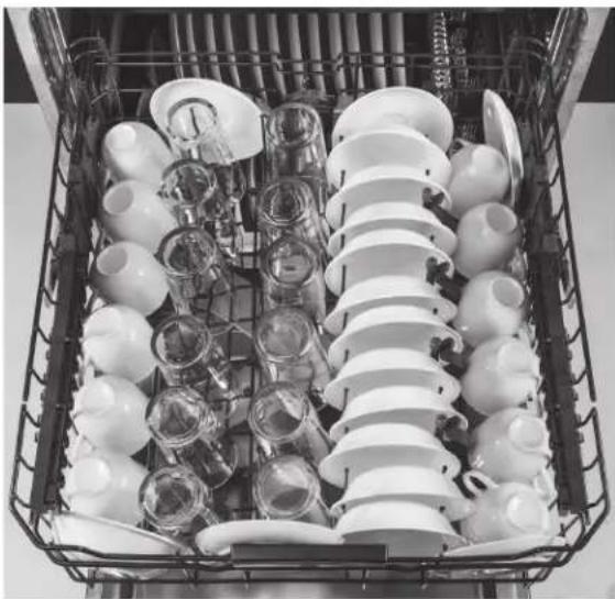 GE PDP755SBVTS - Place Settings - Upper Rack - 5