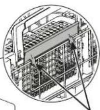 GE PDP755SBVTS - Chorros de Agua para la Limpieza Profunda de Utensilios de Plata (en algunos modelos) - 2