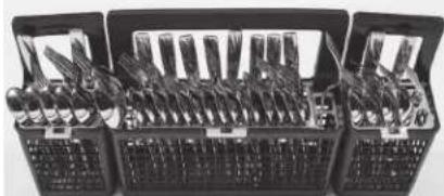 GE PDP755SBVTS - Jets de lavage en profondeur pour argenterie (on some models) - 7