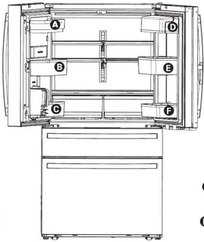 GE PGD29BYTFS - Four Door Models - 2