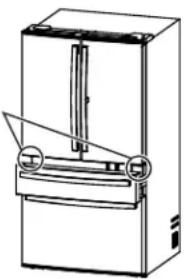 GE PGD29BYTFS - NIVELACIÓN DE LAS PATAS DEL REFRIGERADOR - 3
