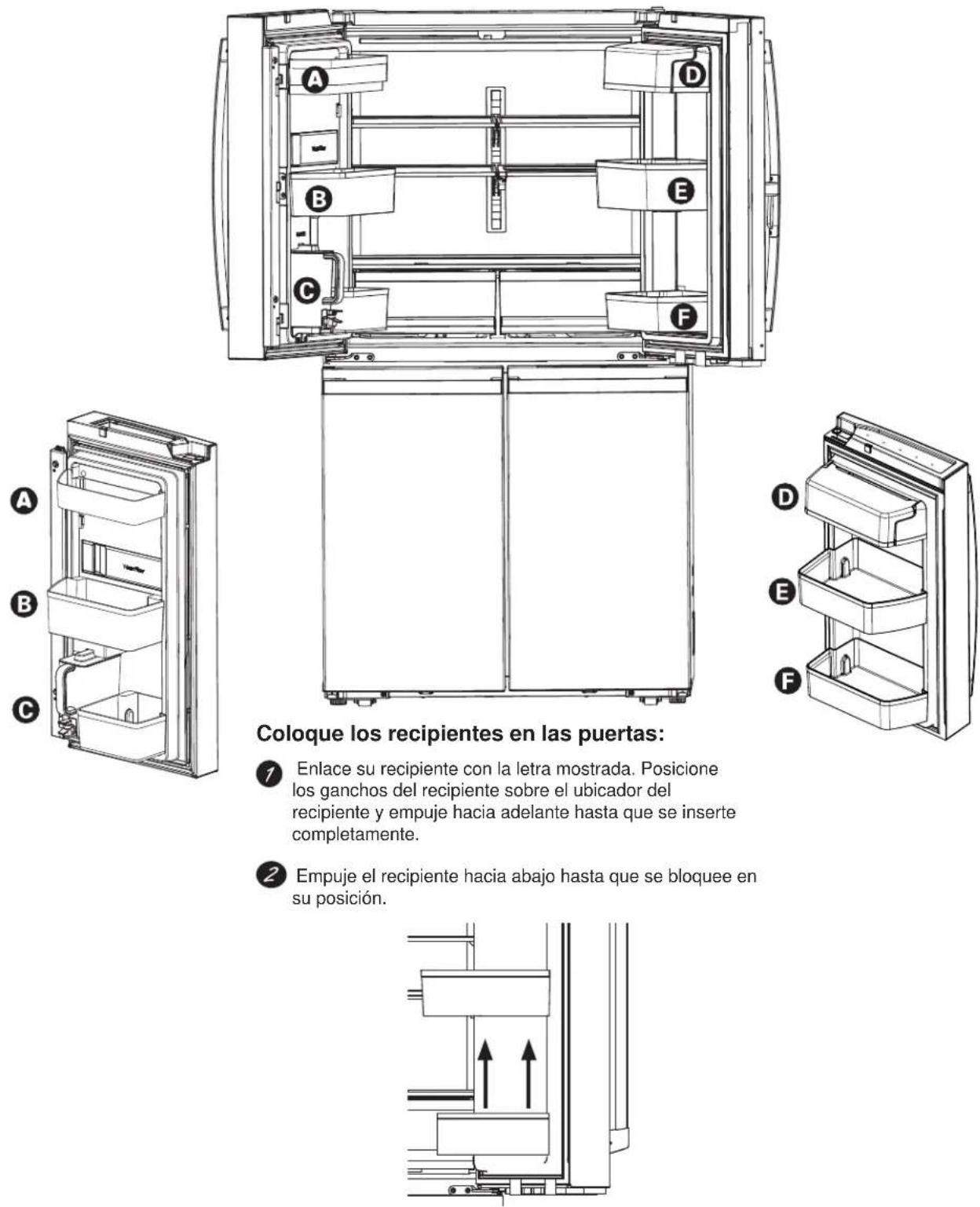 GE PGD29BYTFS - CÓMO INSTALAR EL REFRIGERADOR (Cont.) - 1