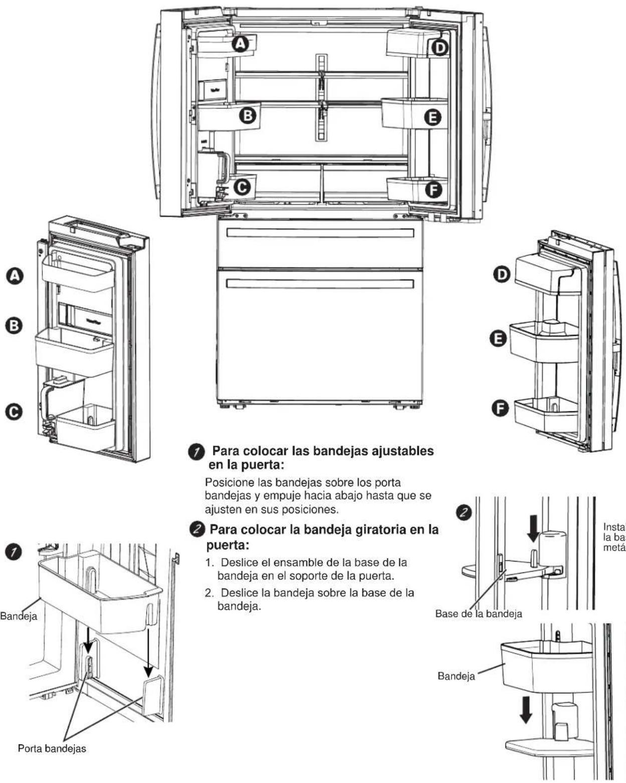GE PGD29BYTFS - CÓMO INSTALAR EL REFRIGERADOR (Cont.) - 2