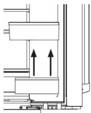 GE PGD29BYTFS - To place bins into doors: - 1