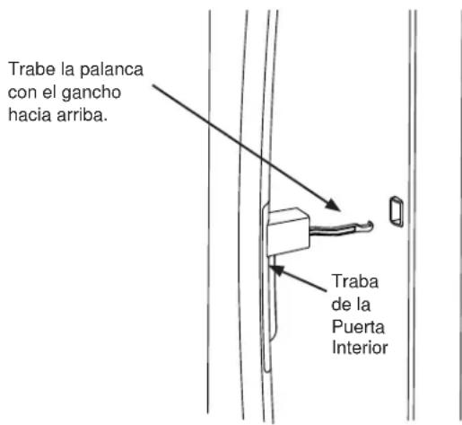 GE PGD29BYTFS - INSTALACIÓN DE LA MANIJA DEL REFRIGERADOR PARA MODELOS CON PUERTA INTERIOR - 1