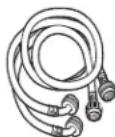 GE PFW870SPVRS - PARTS REQUIRED (Sold separately or included with the GFW510 model) - 1