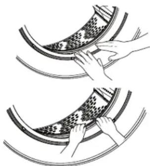 GE PFW870SPVRS - Door Gasket - 1