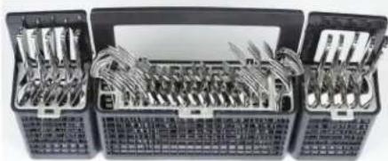 GE PDP755SYVFS - Deep Clean Silverware Jets (on some models) - 5