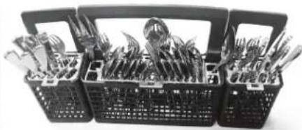 GE PDP755SYVFS - Chorros de Agua para la Limpieza Profunda de Utensilios de Plata (en algunos modelos) - 7
