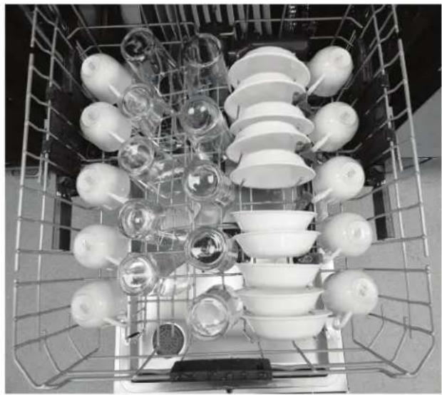 GE PDT795SBVTS - Place Settings - Upper Rack - 1