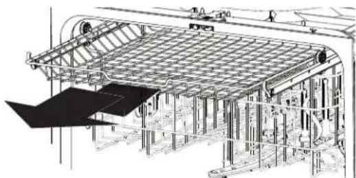 GE PDT795SBVTS - The 3rd rack is removable to allow extra large items to be placed in the upper rack: - 1