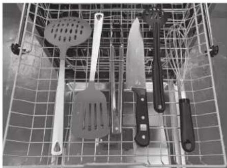 GE PDT795SBVTS - Optional Loading Patterns - 3rd Rack with Deep Clean Wash Manifold (on some models) and Removable Silverware Caddy (on some models) - 1