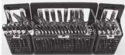 GE PDT755SBVTS - Deep Clean Silverware Jets (on some models) - 6