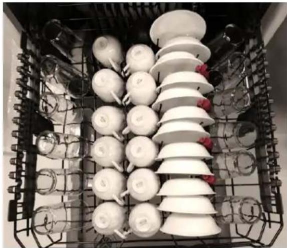 GE PDT755SBVTS - Place Settings - Upper Rack - 3