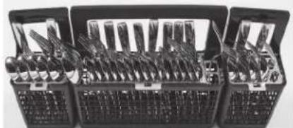 GE PDT755SBVTS - Jets de lavage en profondeur pour argenterie (on some models) - 6