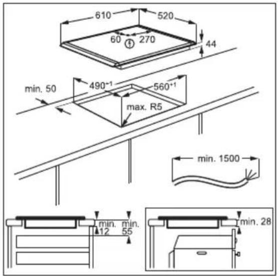 AEG NIG63Q30AB - Montagem - 2