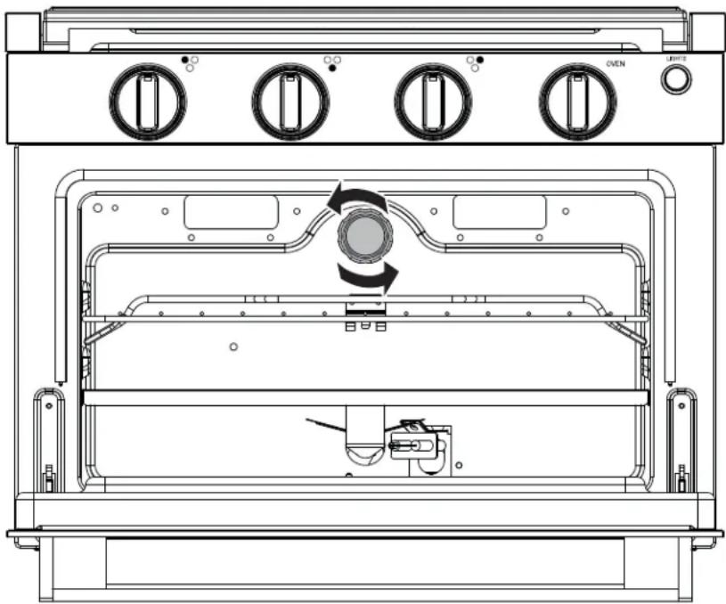 GE Profile PLD617EWSB - CAUTION - 1