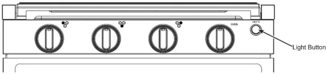 GE Profile PLD617EWSB - Oven and Control Knob Lights - 1
