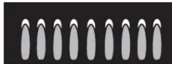 GE Profile PLD617EWSB - FLAME QUALITY - 1