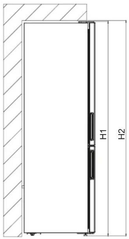 AEG ORC6M481EX - Dimenzije - 1
