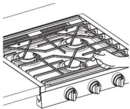 GE Profile PLU612RWSS - Lighting the Cooktop Manually - 2