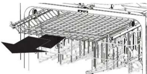GE PDT795SYVFS - The 3rd rack is removable to allow extra large items to be placed in the upper rack: - 1