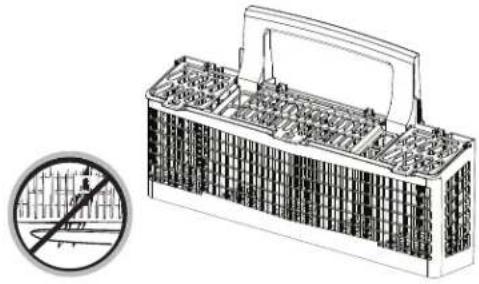 GE PDT795SYVFS - Deep Clean Silverware Jets (on some models) - 1