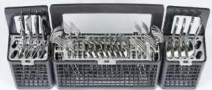 GE PDP795SYVFS - Deep Clean Silverware Jets (on some models) - 4
