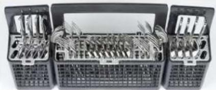 GE PDP795SYVFS - Chorros de Agua para la Limpieza Profunda de Utensilios de Plata (en algunos modelos) - 4