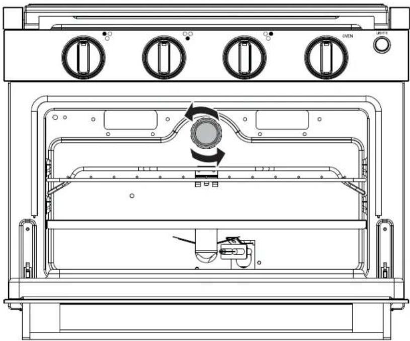GE Profile PLD617RWSS - CAUTION - 1