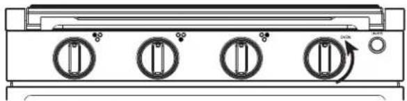 GE Profile PLD617RWSS - Orientation des grilles des brûleurs - 2