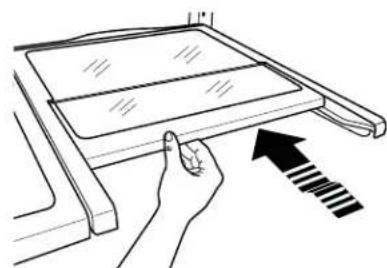GE PAD28BYTFS - Quick Space Shelf - 1