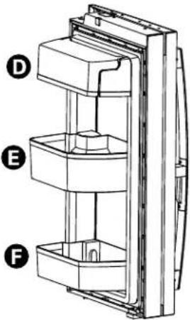 GE PAD28BYTFS - Modelos Profile de Cuatro Puertas Door-in-Door - 4