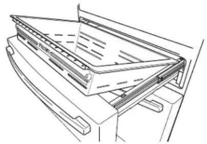 GE PAD28BYTFS - RE-INSTALL CONVERTIBLE DRAWER - 1
