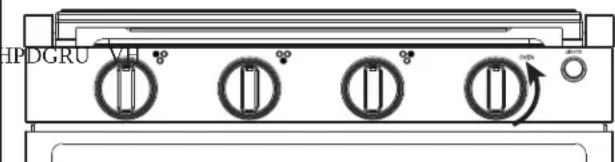 GE Profile PLD621RWSS - CONTROLE EL QUEMADOR DEL HORNO - 1